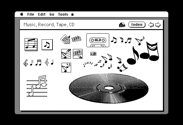 HyperCard clip art